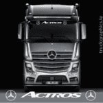 Other Trucks - Front Windscreen 02 - Mercedes Actros & Badge