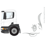 Scania Side Window Griffins Decal