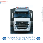 Volvo outline with Badges