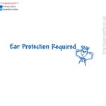 Ear Protection Required Decals
