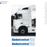Volvo Globetrotter FM Side Window Decals