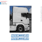 Scania Intercooler Outline Sticker
