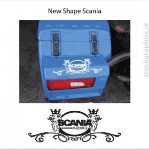 Scania Brake Light cover decal New Shape 2