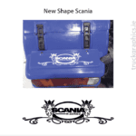 Scania Brake Light cover decal Old shape 2