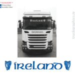 Ireland & Harps Scania Window Decal / Sticker