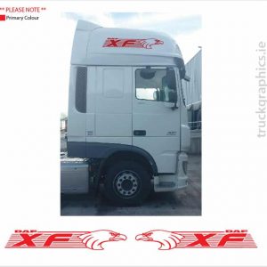 DAF XF Eagle Side of Cab