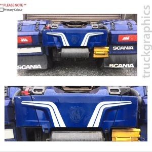 Battery box dutch stripes (2) long