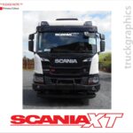 Scania XT Front Window Sticker