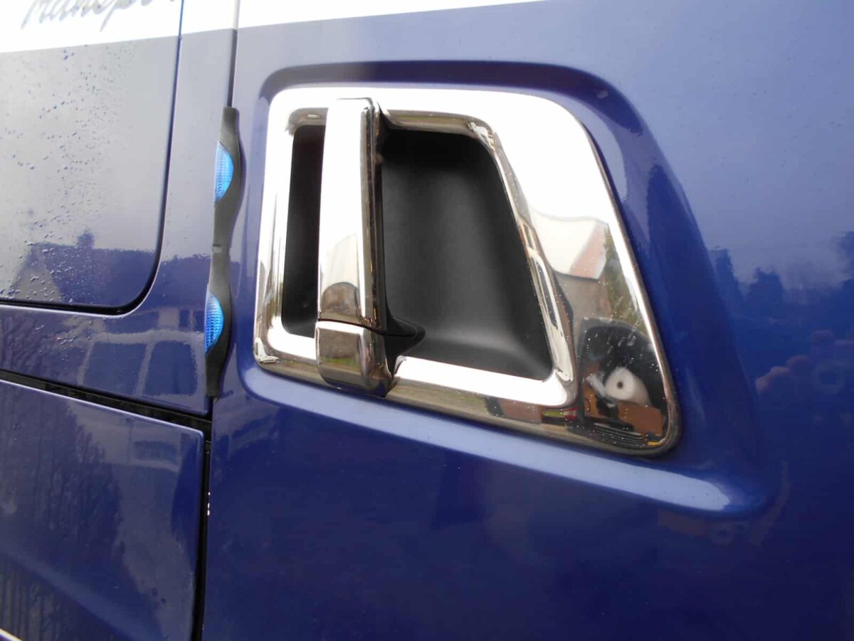Scania NG S/R Series 2016+ Stainless Steel Chrome Door Handle Set – 1 Set (2 Handles)