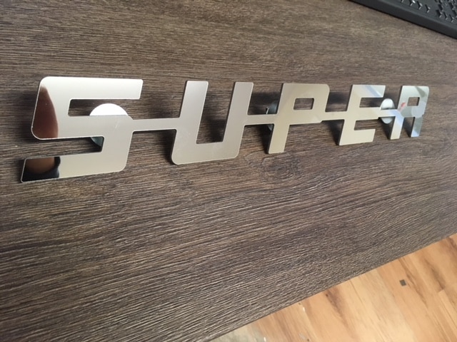 thumbnail image 2 of Stainless Steel Scotland Flag Emblem Badge For Scania Truck Cab - Exterior Decal 2 of 4