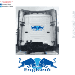 Bulls England Back of cab
