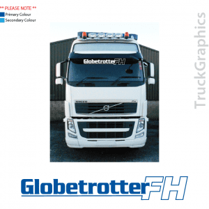 Globetrotter FH Window decal