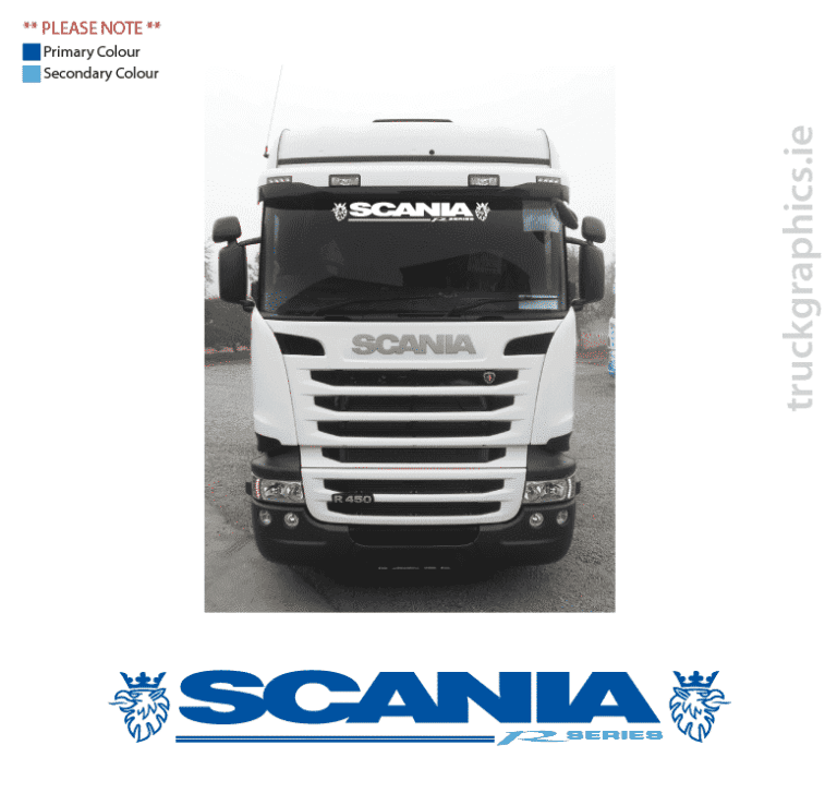 Scania R Series Window Decal – Truck Overload