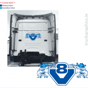 Scania V8 Griffins Decal