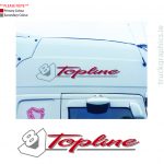V8 Topline side of Cab Decals