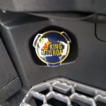 Next Generation water Bottle Cap King Of The Road (Navy/Gold)