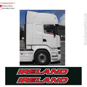 Ireland Side Window Decals