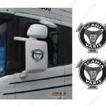 Scania Vabis Mirror  Badge