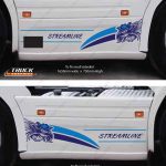 Scania Streamline Side Skirt Deacls