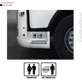 Volvo No problem Decals