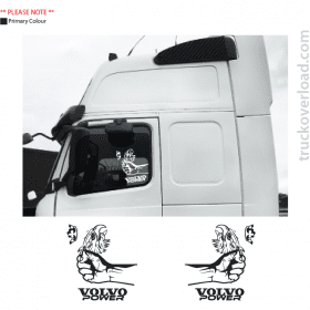 Volvo Power Side Window Decals