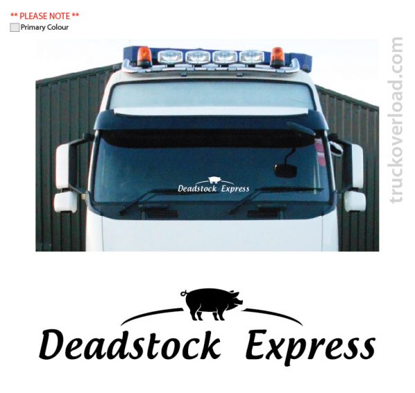 deadstock express stickers