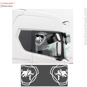 Scania Side Window Bulls