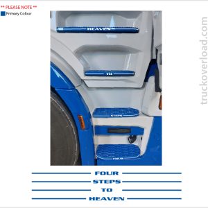 Four Steps to Heaven - Side Step Decals