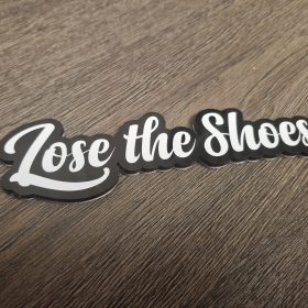 Lose the shoes Emblem