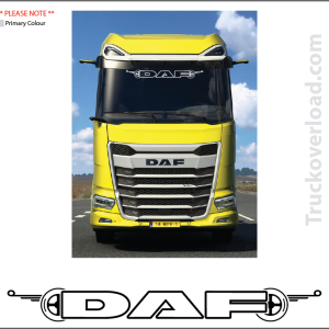 Daf Window Decal
