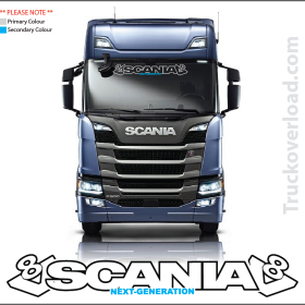 Scania Next Generation Window Decal
