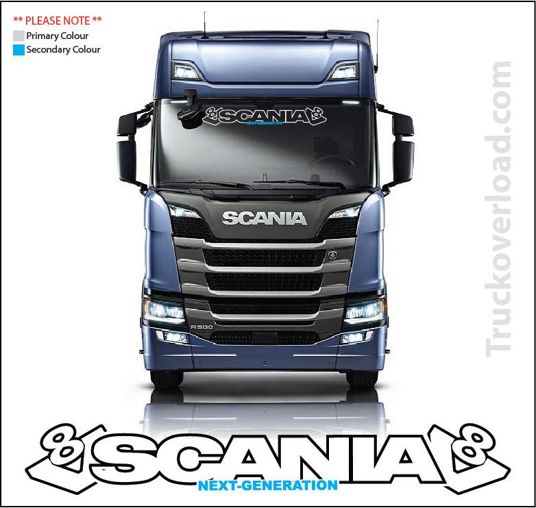 Scania Next Generation Window Decal