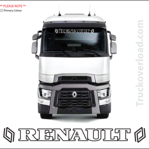 Renault T window Decal